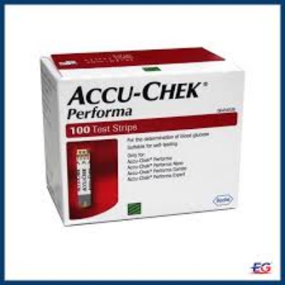 Accu Chek Performa Blood Glucose Test Strips - 100 Pieces