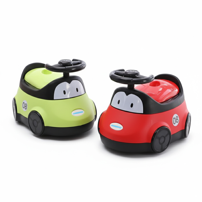 Picture of Children's Urinal Car Shape Toilet Baby Cartoon Potty Urinal Exercise Baby Toilet Autonomously Convenient Clean Firm Toilet