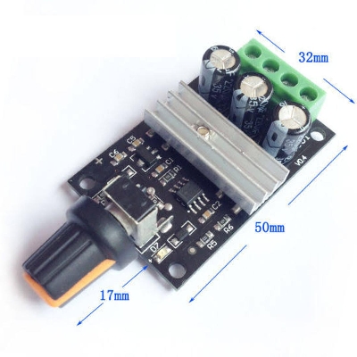 Picture of 3V-35V 12V 24V DC Motor PWM Speed Controller Switch LED FAN DimmerDC Motor Speed Controller