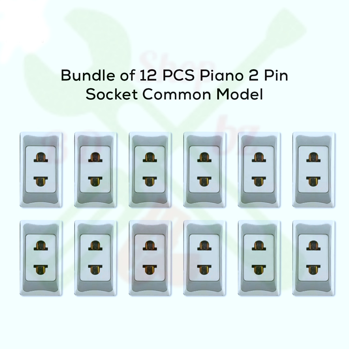 Picture of Bundle of 12 PCS Piano 2 Pin Socket Common Model