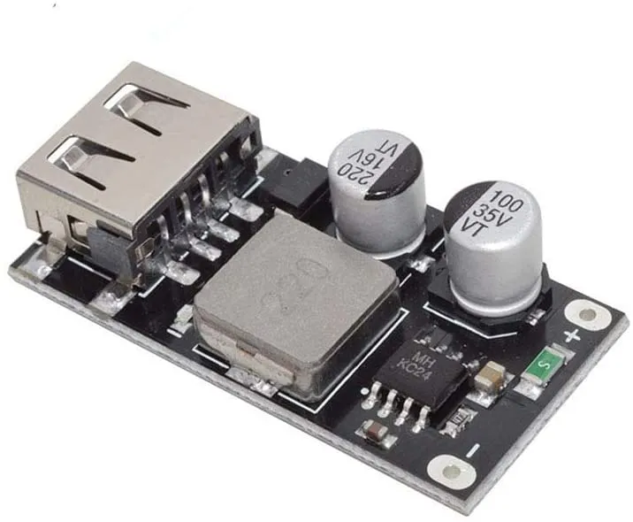 Picture of Qc3.0 qc2.0 3v 5v 12v usb DC-DC Buck Converter Charging Step Down Module 9v 12v 24v Fast Fast Charger