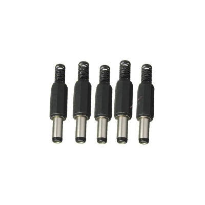 Picture of DC Male Jack and Female Socket Combo Pack - 2.1mm - Set of 10 | Convenient Power Connectors for Various