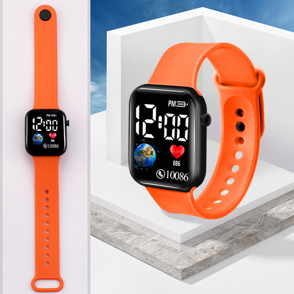 Picture of Astronaut watch technology sense LED male and female student party ins high value simple fashion waterproof electronic watch children