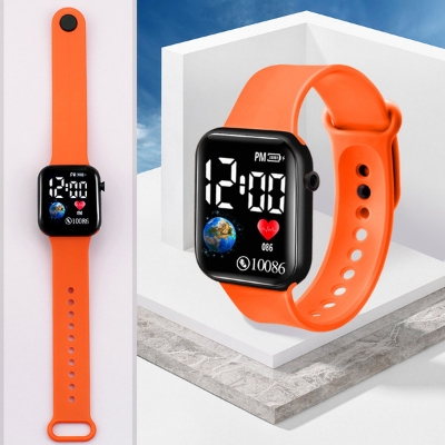Picture of Astronaut watch technology sense LED male and female student party ins high value simple fashion waterproof electronic watch children