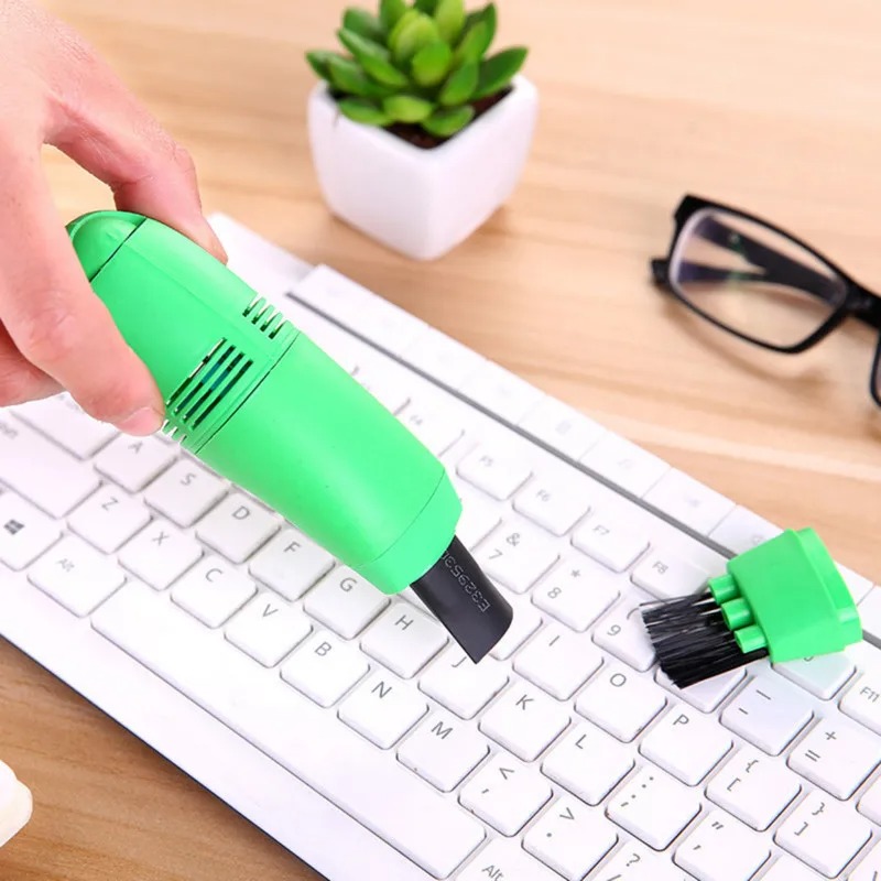 Picture of 1Pcs Portable Mini Handheld USB Keyboard Vacuum Cleaner Computer Dust Blower Duster for Laptop Desktop PC Cleaning Kit Tool