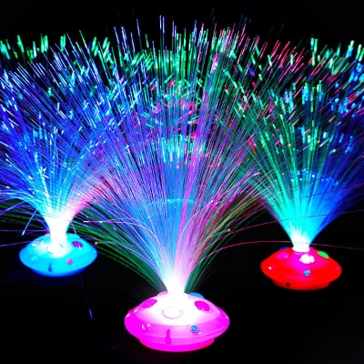 Picture of Fiber Optic Lights Color Changing Party Atmosphere Light for Festival Christmas Halloween Decoration Novelty Lamp Ambient[ no battery]
