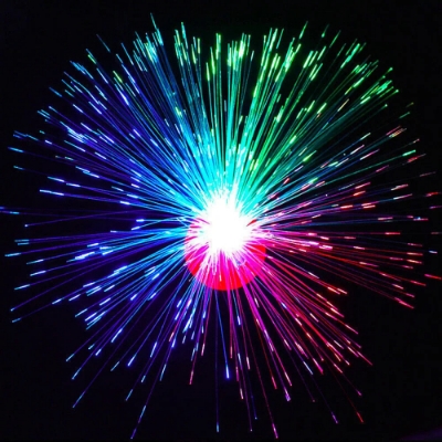 Picture of Fiber Optic Lights Color Changing Party Atmosphere Light for Festival Christmas Halloween Decoration Novelty Lamp Ambient[ no battery]