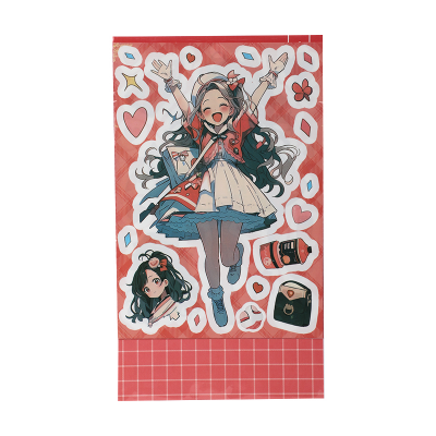 Picture of Kawaii Anime Girl Vinyl Stickers | Adorable Bag & Pet Decal Set | Waterproof & Durable for Laptops, Water Bottles, and More- 1 Piece Picture of Kawaii Anime Girl Vinyl Stickers | Adorable Bag & Pet Decal Set | Waterproof & Durable for Laptops, Water Bottles, and More- 1 Piece