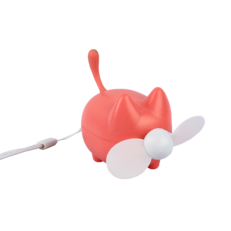 Picture of Mini Cat Ear Rechargeable Fan | Cute Animal Design Portable Fan - 1 piece 
