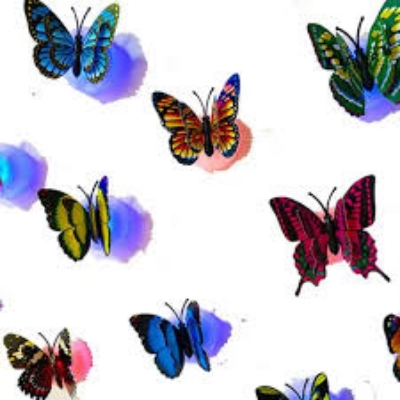 Picture of 3D LED Butterfly Decoration Night Light Sticker Single and Double Wall Light for Garden Backyard Lawn Party Festive Party