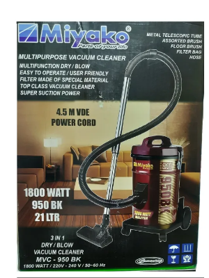 Picture of Miyako 21L Vacuum Cleaner with Blower Function, 950BK