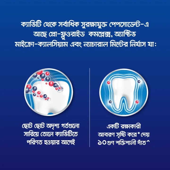 Picture of Pepsodent Toothpaste Germicheck Combo Pack of 2-(190g x 2)