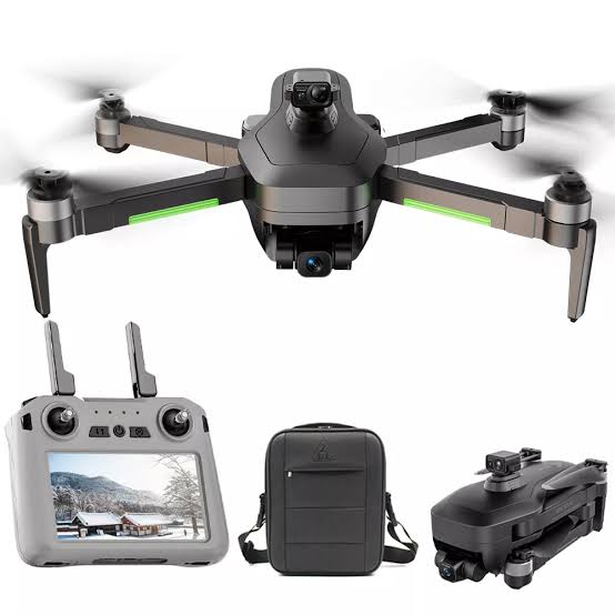 Picture of Touch Screen RC Remote 5G WIFI FPV Drone G.P.S 4K HD Camera 3-Axis Gimbal Quadcopter, 2 Batteries
