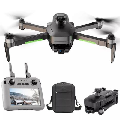 Picture of Touch Screen RC Remote 5G WIFI FPV Drone G.P.S 4K HD Camera 3-Axis Gimbal Quadcopter, 2 Batteries