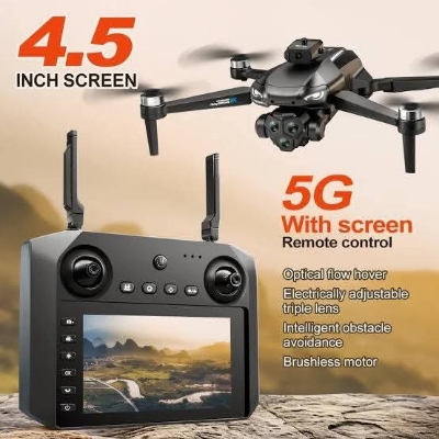 Picture of Brushless Motor Obstacle Avoidance UAV New Mini Drone 4K Profesional Full HD Dual Camera Obstacle Avoidance Aerial Photography