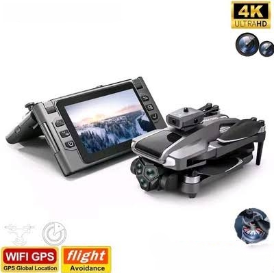 Picture of Foldable Remote Brushless Drone - 4K Dual Camera Aerial Photography Brushless Obstacle Avoidance Remote Control Drone ST