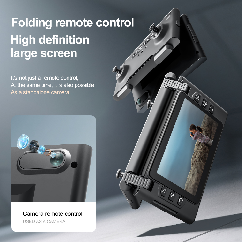 Picture of Foldable Remote Brushless Drone - 4K Dual Camera Aerial Photography Brushless Obstacle Avoidance Remote Control Drone ST