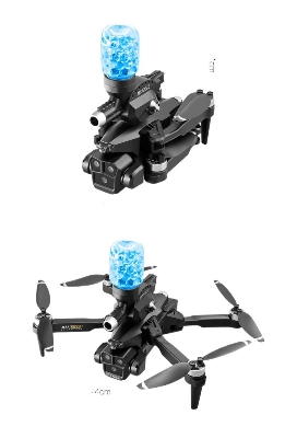 Picture of Drone with Water Bombs - Professional Aerial Photography Aircraft 8K Three Camera Obstacle Avoidance Foldable Quadcopter