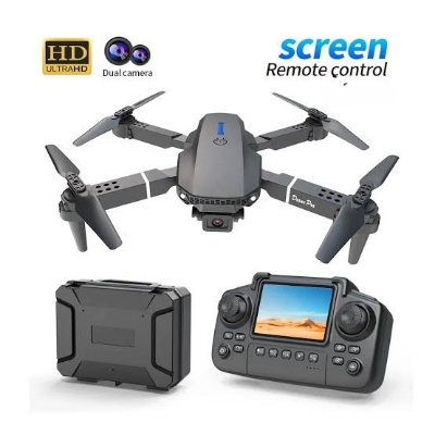 Picture of 2025 Brushless Motor Drone 4K Wide Angle Dual Camera Foldable Helicopter WIFI FPV Altitude Hold RC Quadcopter Dual Battery DH