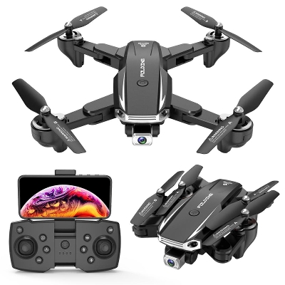 Picture of Drone 4K High Definition Pixel Drone Dual Camera WIFI FPV Hight Hold Mode One Key Return Foldable Arm Quadcopter RC Drone