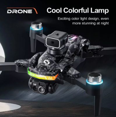 Picture of Remote Screen Display Drone WIFI FPV 4K Dual Camera Obstacle Avoidance Remote Control with Dual Battery Brushless Motor DH