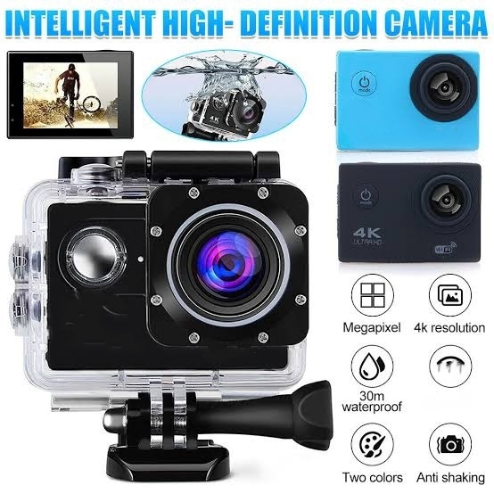 Picture of Ultra 30M Waterproof Sports Action Camera Kit with Built In Control