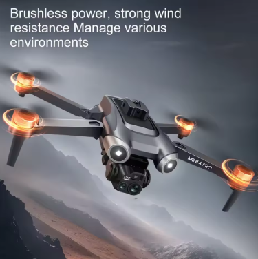 Picture of Professional Drone 4K Dual Cameras Optical Flow Positioning Long Battery Life WIFI FPV G.P.S Drone RC Quadcopter DH