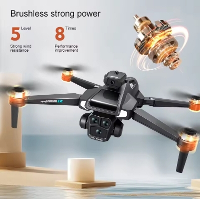 Picture of GP.S Drone with 4K Dual Camera 5G WiFi FPV Live Video Drone Brushless Motor, Easy Auto Return Home, Follow Me and Outdoor Carrying Case