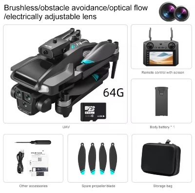 Picture of GP.S Drone with 4K Dual Camera 5G WiFi FPV Live Video Drone Brushless Motor, Easy Auto Return Home, Follow Me and Outdoor Carrying Case