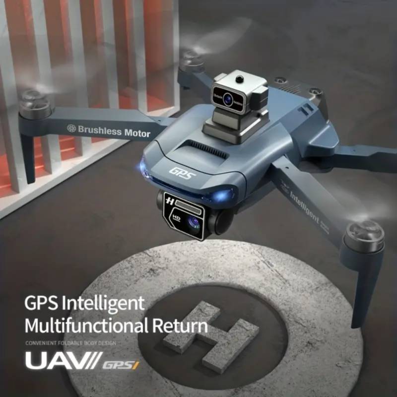 Picture of G.P.S Drone WIFI 6K Dual Camera Foldable Pocket Mini Size G.P.S Tracked Quadcopter Drone Camera Apps Controlled