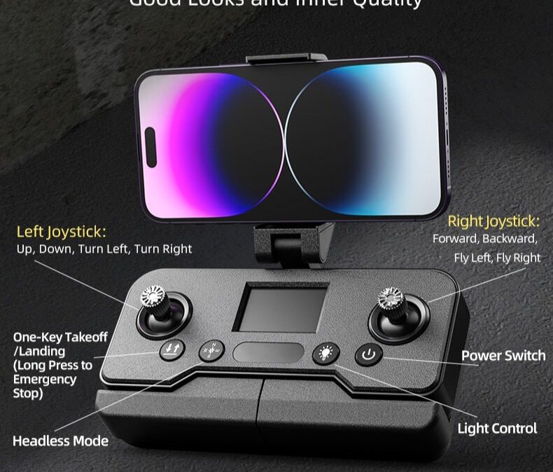 Picture of Drone Carbon Fiber Brushless Motor Positioning Intelligent Obstacle Avoidance Remote Control Drone