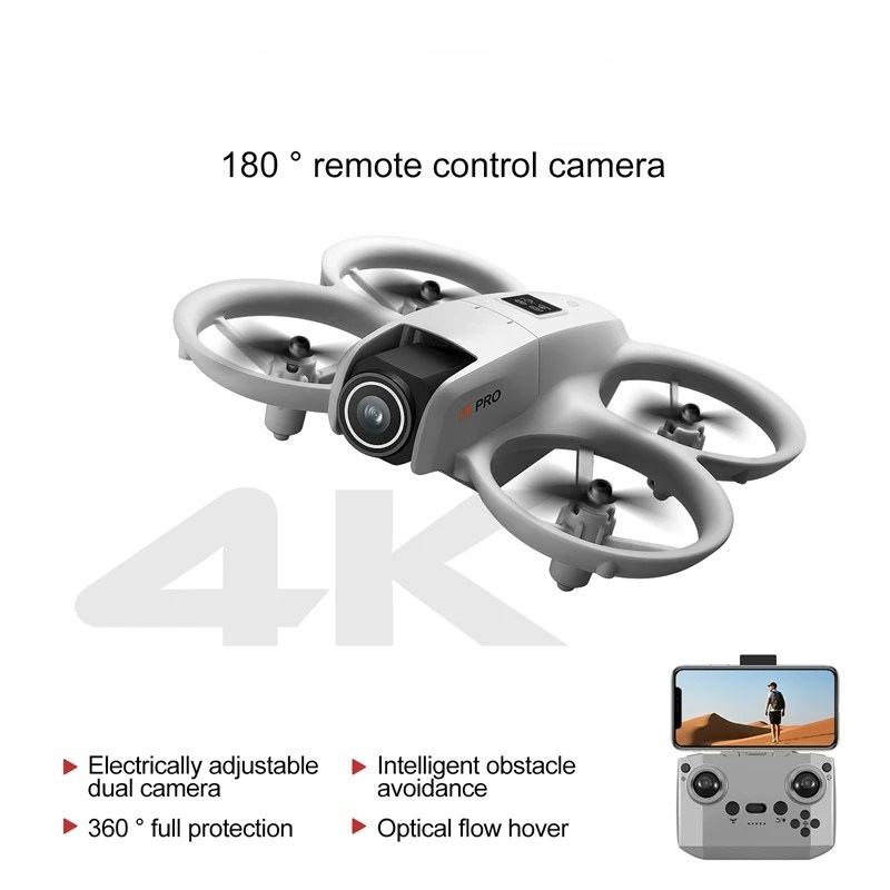 Picture of Neo Drone with 4K Dual Camera Optical Flow Positioning Obstacle Avoidance RC Drone Quadcopter Drone Camera