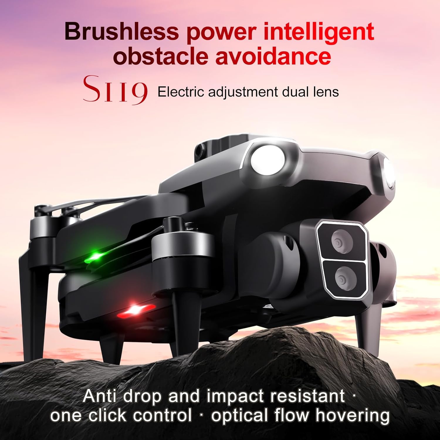 Picture of Professional G.P.S Drone 4K With Dual Camera 5G WIFI Smart Obstacle Avoidance FPV Brushless Motor G.P.S RC Quadcopter G.P.S Drone