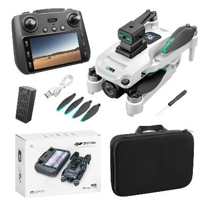 Picture of 5G WIFI FPV G.P.S Quadcopter Drone 4K HD Dual Cameras Obstacle Avoidance LED Large Screen Remote RC Drone