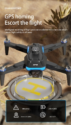 Picture of 2025 New RC Drone 4K Professional G.P.S Dual Camera Aerial 360° Quadcopter RC Obstacle Avoidance Optical Flow Aerial 4K Drone