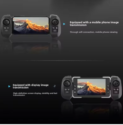 Picture of Adjustable Display RC Remote Drone Professional 360° Dornes 5G Obstacle Avoidance with Camera Foldable Helicopter with HD Camera with 4.5 Inch Screen sg