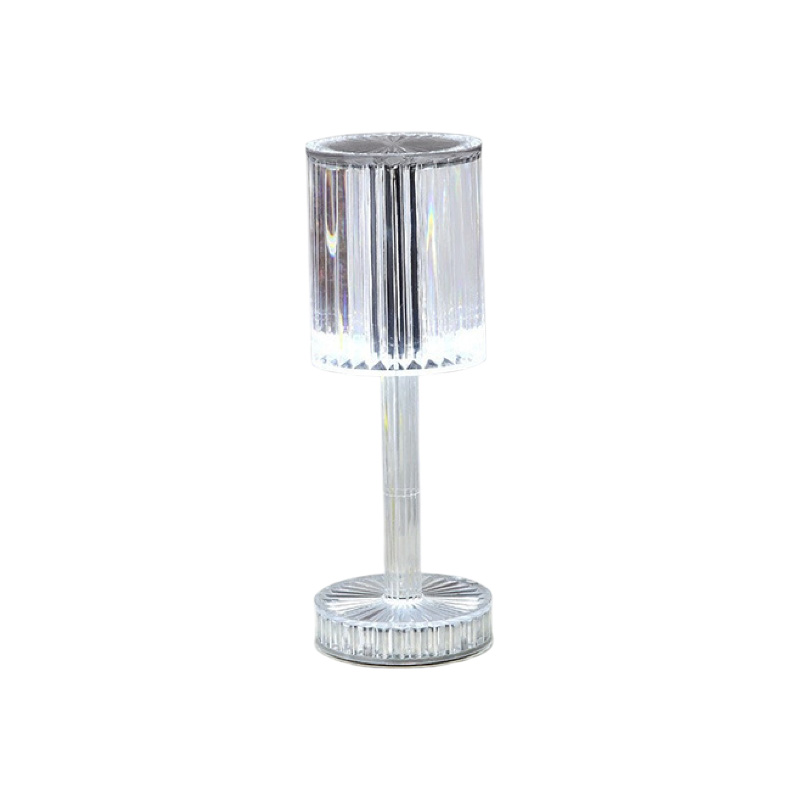 Picture of Crystal Table Lamp Touch Remote Control Night Lamp Rechargeable Bedside Lamp Night Lights Acrylic Home Decor Lighti Decoration