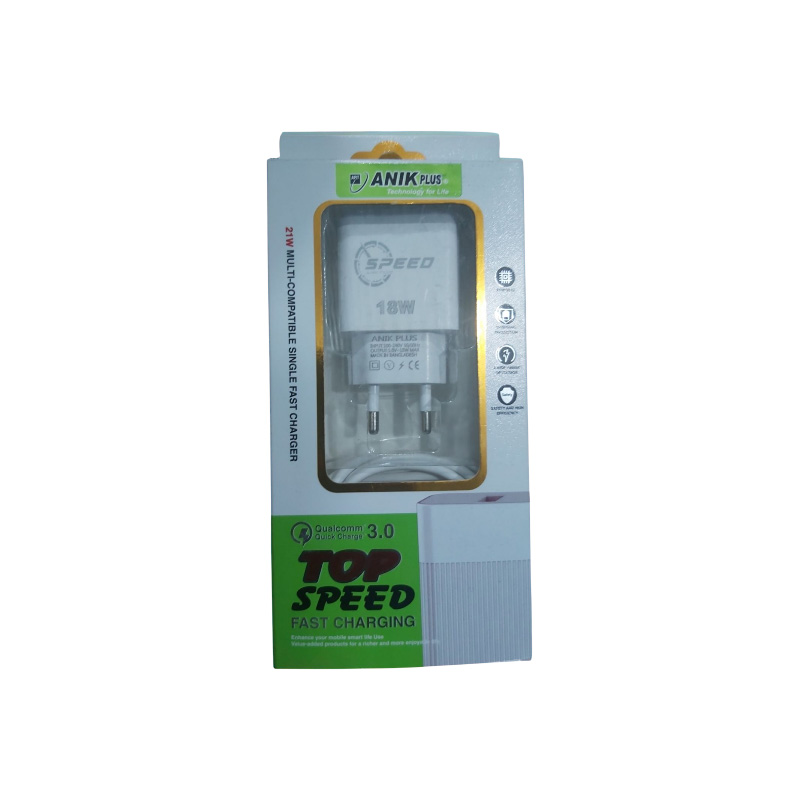 Picture of Top speed fast charger,Anik plus, 18w Type - C and Micro