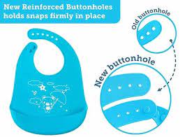 Picture of Baby Silicone Bib / Pocket Waterproof silicone Bib /Baby ultra-thin summer lightweight silicone bib