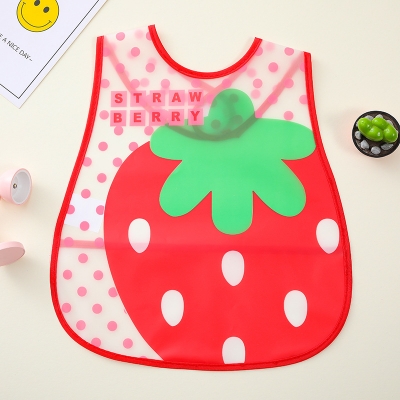 Picture of New Product Cartoon Cute Colorful Waterproof Sleeveless EVA Baby Bib
