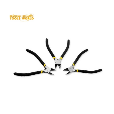 Picture of DINGQI 6 Inch Precision Electronic Diagonal Pointed Head Cutters Plier Clean Cut Micro Wire Cutter Shear Flush Cutter-BB02206