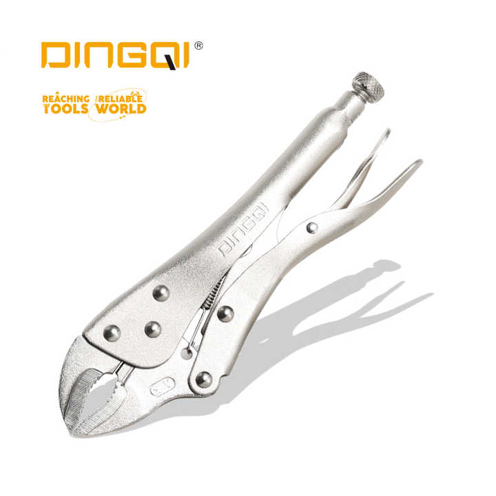 Picture of DINGQI 10 Inch High Quality Straight Jaw Locking Pliers CRV Vise Grip Locking Pliers-BG01101
