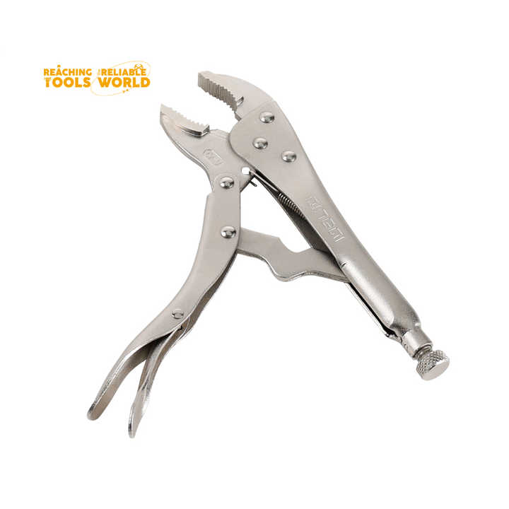 Picture of DINGQI 10 Inch High Quality Straight Jaw Locking Pliers CRV Vise Grip Locking Pliers-BG01101