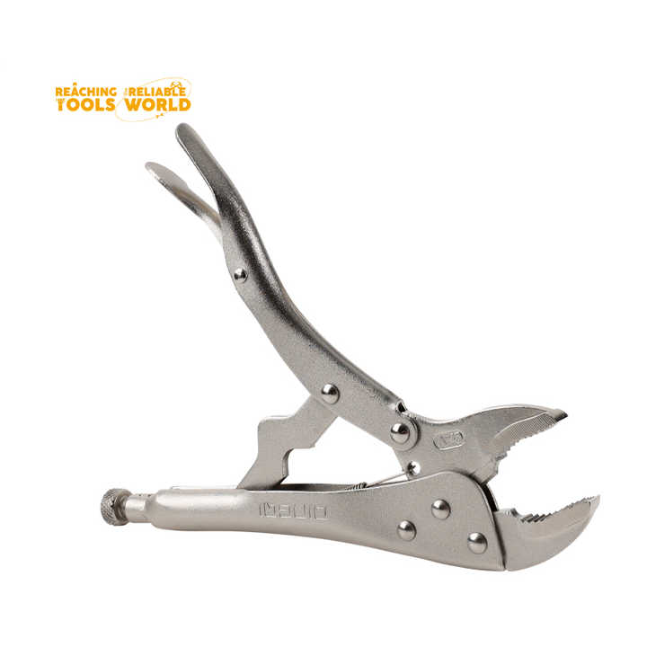 Picture of DINGQI 10 Inch High Quality Straight Jaw Locking Pliers CRV Vise Grip Locking Pliers-BG01101