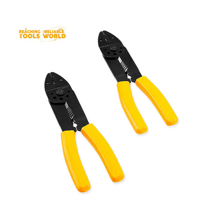 Picture of WELLOO New Model Manufacturing 8.5in Wire Stripping Tool Safety Lock Cable Cutter Iron Wire Pliers-WSP0703