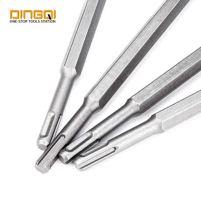 Picture of DINGQI 2pcs (+)(-) Hammer Chisel High Quality Accurate Efficient Electric Hammer Drill Chisel Carving Chisel Woodworking Metalworking Steel- 137211-137231