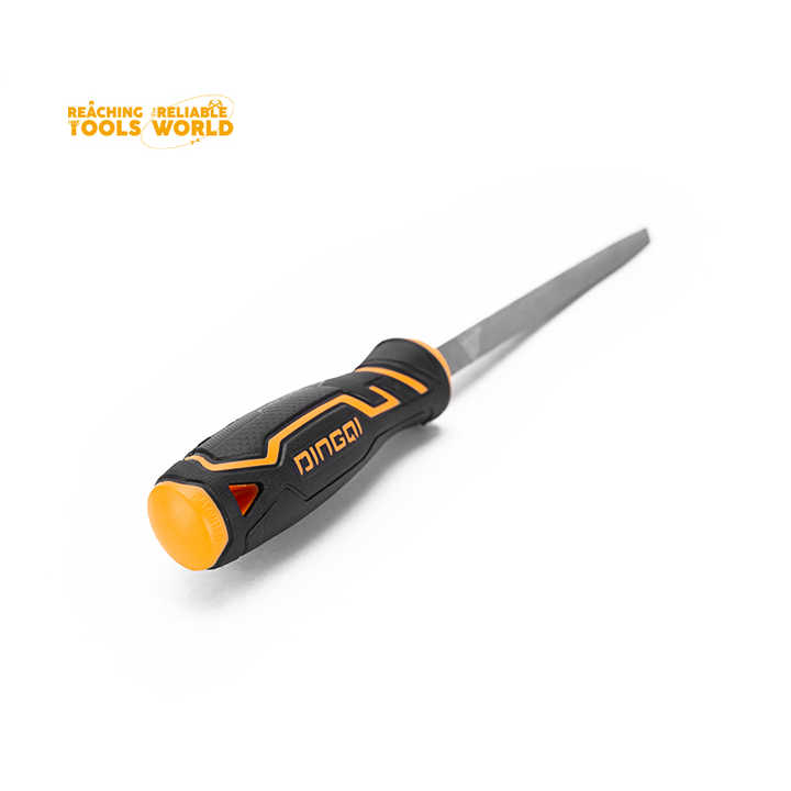 Picture of DINGQI 8" Metal Hand Tool Steel File Triangle-64004