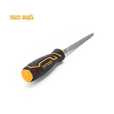 Picture of DINGQI 8" Metal Hand Tool Steel File Triangle-64004