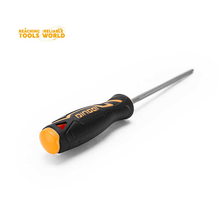 Picture of DINGQI 8 Inch Round Stainless Steel Hand File Tools-64003