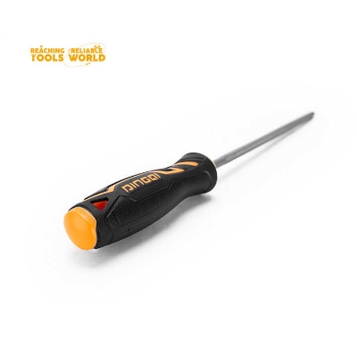 Picture of DINGQI 8 Inch Round Stainless Steel Hand File Tools-64003